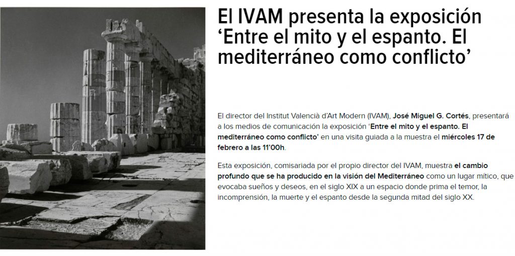 Martínez Sanz dialoga con Picasso y Sorolla en muestra IVAM